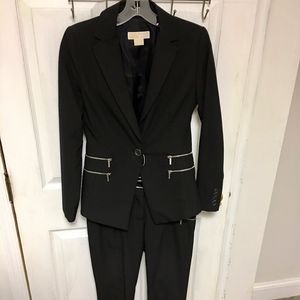 Michael Kors 2 Piece Black Business Suit